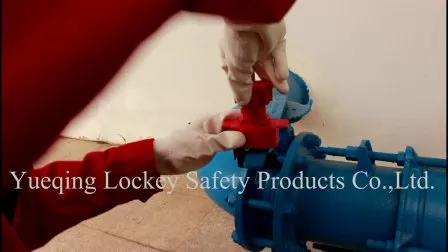 Válvula de gaveta universal industrial China Lockey Safety Loto com trava