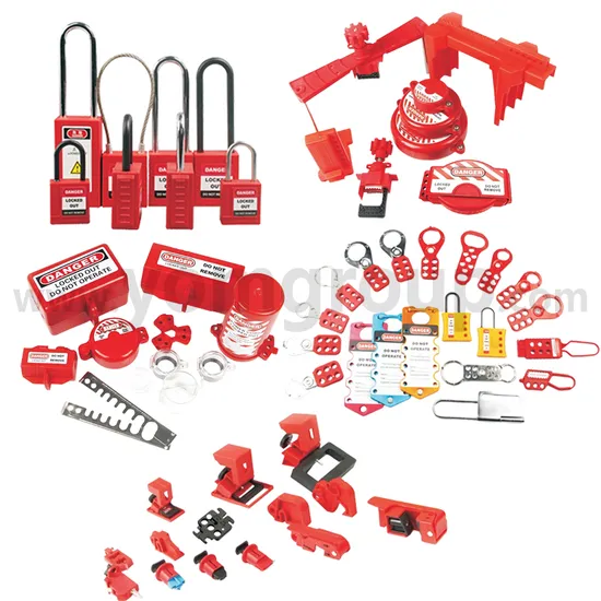 Gancho de nylon e aço com fecho de segurança série 25 mm/38 mm de diâmetro para 6 cadeados