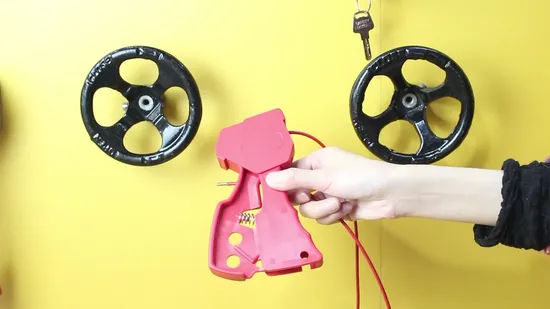 Bloqueio de cabo de plástico industrial