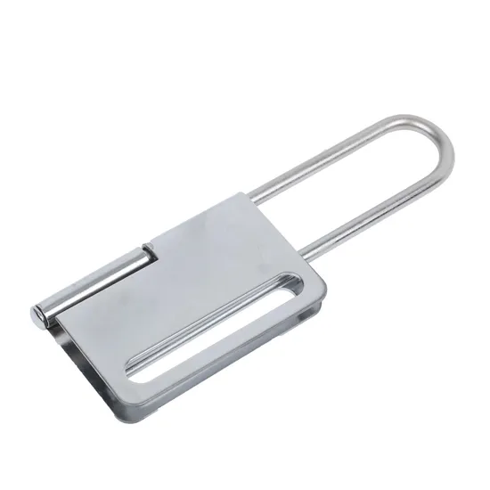 Trava de ferrolho de aço resistente para soluções de segurança industrial