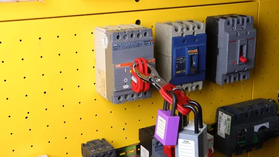 Design de tesoura com fecho de segurança de alumínio à prova de fogo de alta resistência