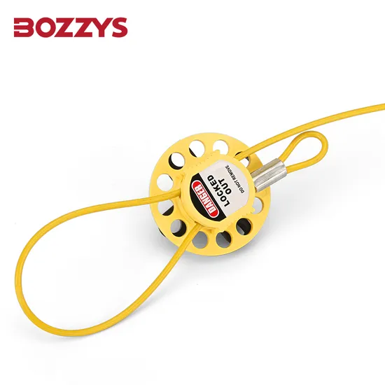 Bozzys Aço Inoxidável com Trava de Cabo Tipo Roda de PC